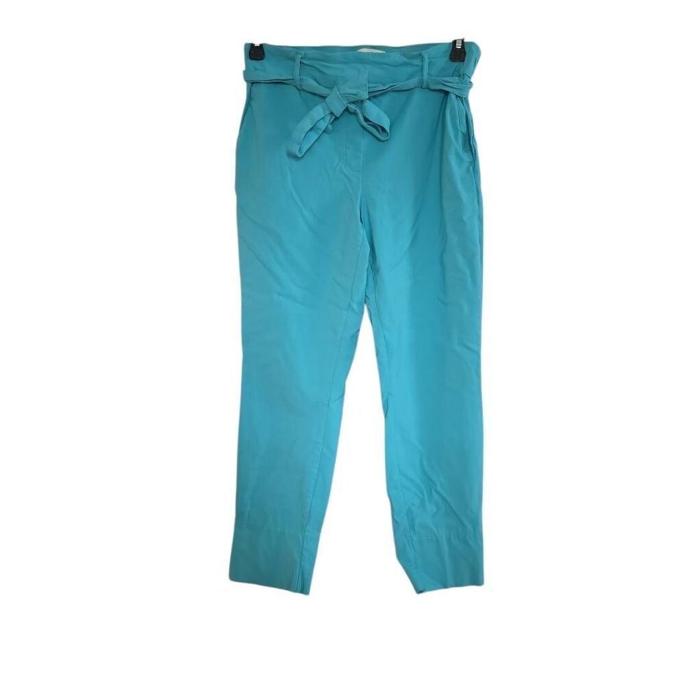 Jules & Leopold Women's Size Large Cerulean Blue Stretchy Ankle Pants